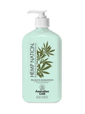 HEMP NATION SEA SALT & SANDALWOOD BODY LOTION