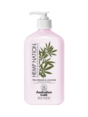 HEMP NATION WILD BERRIES & LAVANDER BODY LOTION